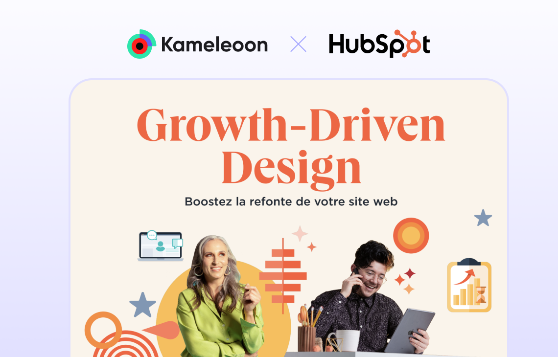 Growth Driven Design ebook Hubspot X Kameleoon